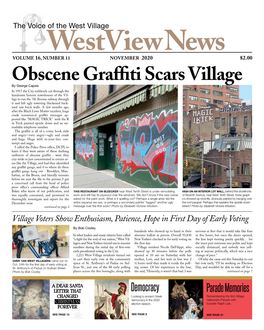 Obscene Graffiti Scars Village