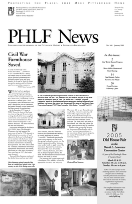 PHLF News Publication