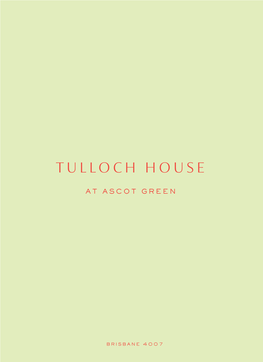 Tullochhouse Digital Brochure