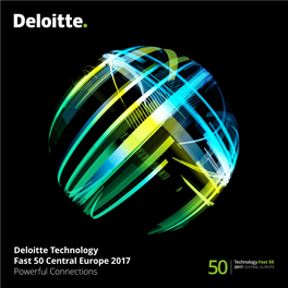 Deloitte Technology Fast 50 Central Europe 2017 Powerful Connections