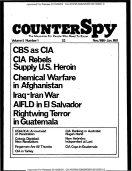 Counterspy: Cbs As