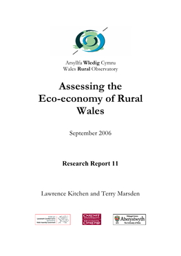 Assessing the Eco-Economy of Rural Wales