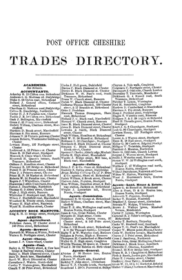 Trades Directory