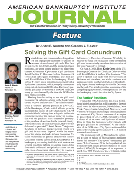 Solving the Gift Card Conundrum Etail Debtors and Consumers Have Long Debat- Full Recovery