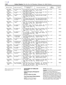 Federal Register/Vol. 83, No. 36/Thursday, February 22, 2018