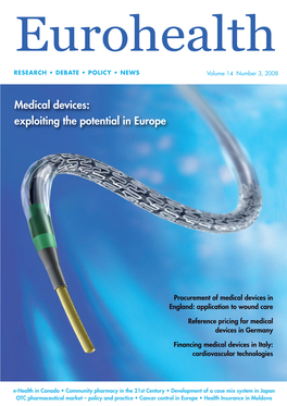 Eurohealth, Vol 14 No 3, 2008