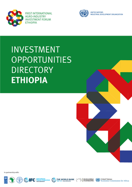 Investment Opportunities Directory Ethiopia