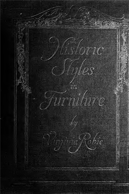 Historic Styles in Furniture