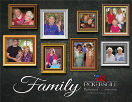 2014 Annual Report { FY2013 } Pickersgill Retirement Community Mission Statement