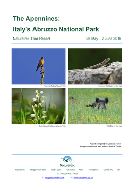 The Apennines: Italy's Abruzzo National Park