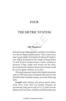 The Metric System