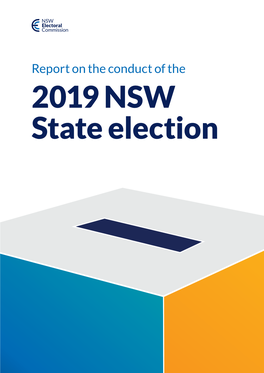 Report on the Conduct of the 2019 NSW State Election