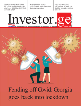 Fending Off Covid: Georgia Goes Back Into Lockdown