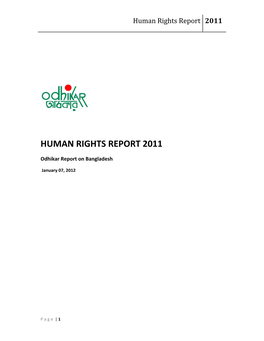 Annual Human Rights Report 2011