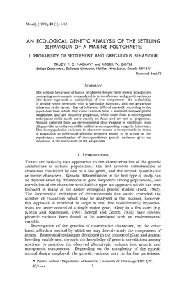 Phoretic Variants Been Found to Be Correlated with an Environmental Variable