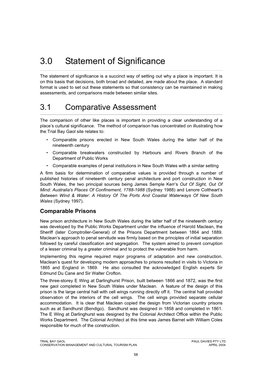 Trial Bay Gaol Conservation Management Plan