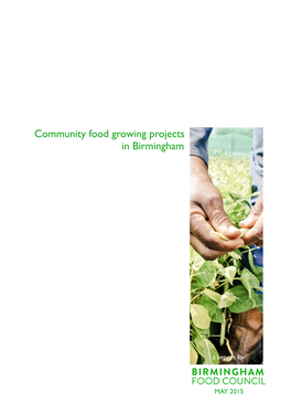 Community Food Growing Projects in Birmingham
