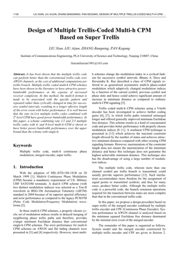 Design of Multiple Trellis-Coded Multi-H CPM Based on Super Trellis