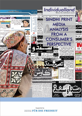 Sindhi Print Media Analysis from a Consumer's