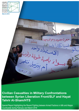 Civilian Casualties in Military Confrontations Between Syrian