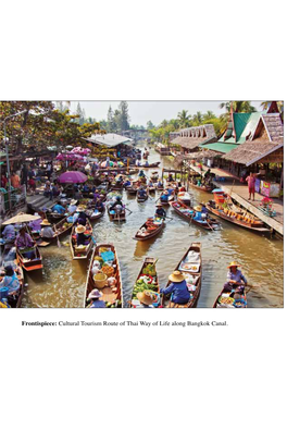 Cultural Tourism Route of Thai Way of Life Along Bangkok Canal. Tinikan Prakraiwan