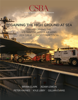 Regaining the High Ground at Sea Transforming the U.S