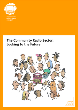 The Community Radio Sector: Looking to the Future