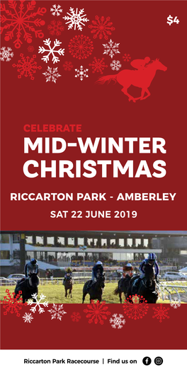 Riccarton Park - Amberley Sat 22 June 2019