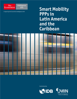 Smart Mobility Ppps in Latin America and the Caribbean