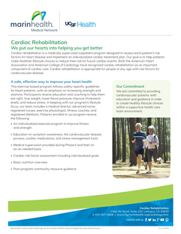 Cardiac Rehabilitation