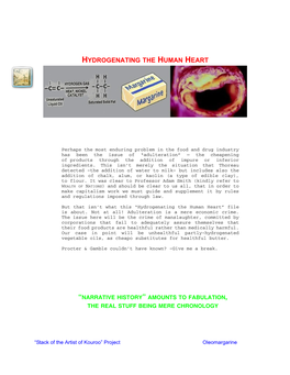 Hydrogenating the Human Heart