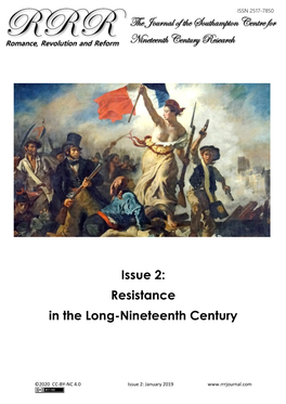 Issue 2: Resistance in the Long-Nineteenth Century