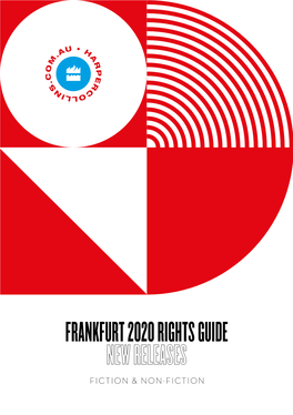 Frankfurt 2020 Rights Guide New Releases Fiction & Non-Fiction Contents