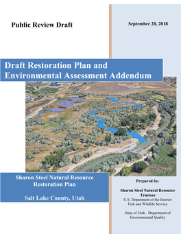 Draft Restoration Plan and Environmental Assessment Addendum