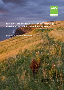 Review of the Defined Area of St Bees Heritage Coast and the Case to Extend It Northwards