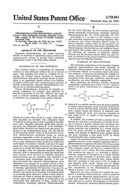 United States Patent Office Patented June 12, 1973 2 3,739,064 Ser