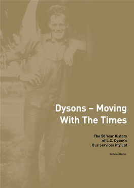 Dysons – Moving with the Times the First 50 Years of L.C