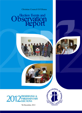 CCG Observation Report1