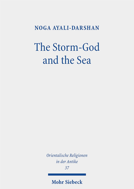 The Storm-God and the Sea