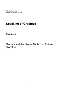 Chapter 6 Neurath and the Vienna Method of Picture Statistics