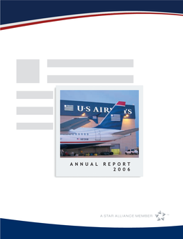 2006 US Airways Annual Report