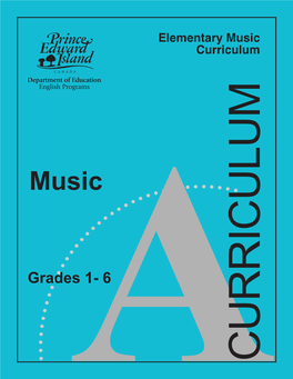Elementary Music Curriculum Guide, Grades