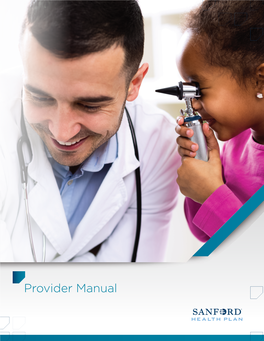 Provider Manual