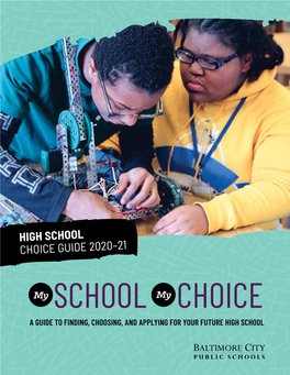 High School Choice Guide 2020–21