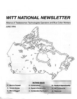 Witt National Newsletter