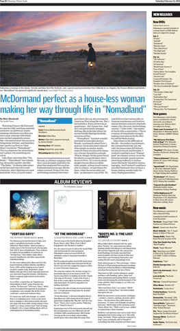 Nomadland” Has Garnered Significant Awards Buzz