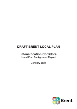 DRAFT BRENT LOCAL PLAN Intensification Corridors