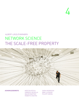 Network Science the Scale-Free Property