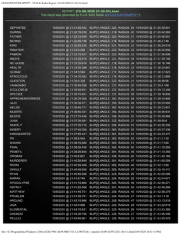 GHOSTHUNTERAPPS™ - VOX & Radar Report: (10-09-2020 21-30-51).Html