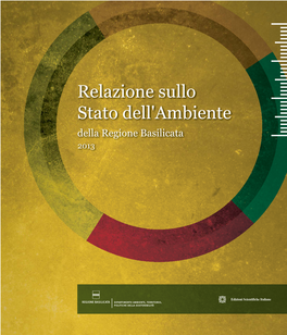 Relazione Sullo Stato Dell'ambiente Della Regione Basilicata 2013